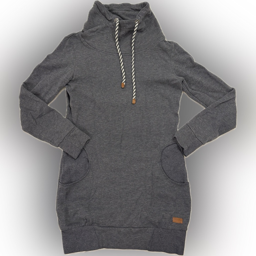 ONLY blue Gray sweatshirt dress XS